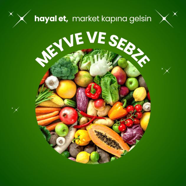 meyve sebze 