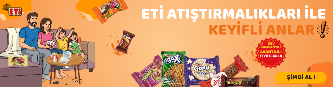 ETİ ATIŞTIRMALIK ÜRÜNLERİ 