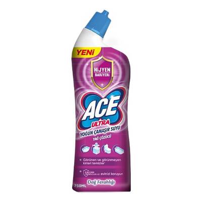 Ace Ultra Dağ Ferahlığı Yoğun Çamaşır Suyu 750 ml - 1