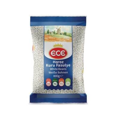 Akdeniz Ece Horoz Lüks Fasülye 800 gr - 1