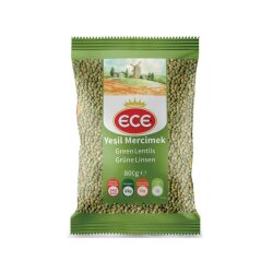 Akdeniz Ece Mercimek Yeşil 800 gr - Akdeniz Ece