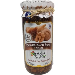 Antalya Reçelcisi Cevizli Kuru İncir Tatlısı 290 gram - Antalya Reçelcisi