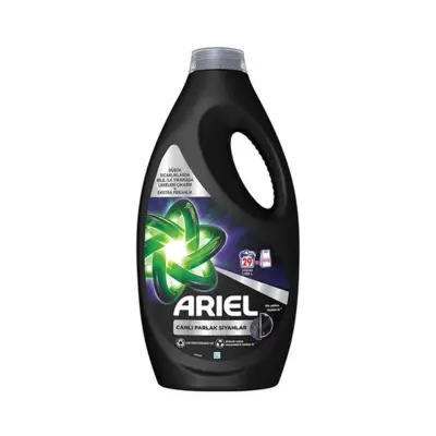 Ariel Canlı Parlak Siyahlar Sıvı Deterjan 29 yıkama 1,45 L - 1