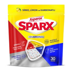 Asperox Sparx Diamond Bulaşık Makinesi Kapsül 30'lu 351 G - Asperox