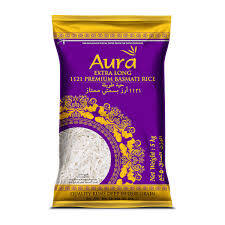 Aura 1121 Basmati Premium Rice 5 kg - 1
