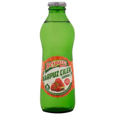 Beypazarı Karpuz Çilek Aromalı Gazlı İçecek 200 ml - 1