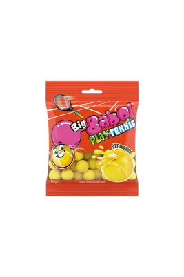 Big Babol Play Tennis Ananas Aromalı Sakız 80 gr - 1