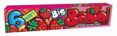 Big Babol Şekerli Balonlu Çilekli Sakız 27 G - 1