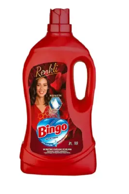 Bingo Renkli Sıvı Çamaşır Deterjanı 50 Yıkama 3 L - 1