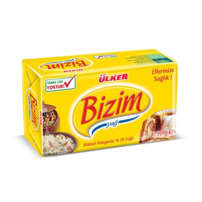 Ülker Bizim Paket Margarin 250 G - 1