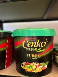 Cenkci Salatalık No-1 Turşu Kova 10 kg - Cenkci