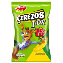 Çerezos Fox Dev Boy Fıstıklı Mısır Çerezi 150 G - Çerezos