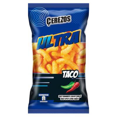 Çerezos Ultra Taco Baharatlı Mısır Çerezi 100 G - 1