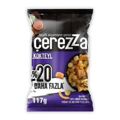 Çerezza Kokteyl Karışık Mısır Çerezi Süper Boy 117 G - 1