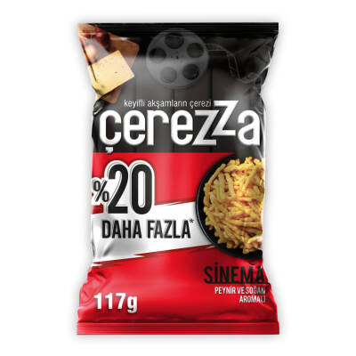Çerezza Sinema Peynir Soğan Aromalı Mısır Çerezi Süper Boy 117 G - 1