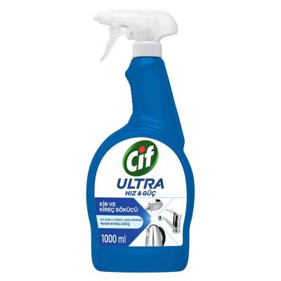 Cif Ultra Hız & Güç Kireç Sökücü Sprey 1000 ml - 1