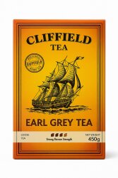 Cliffield Tee Earl Grey Tea 450 gr - Cliffield