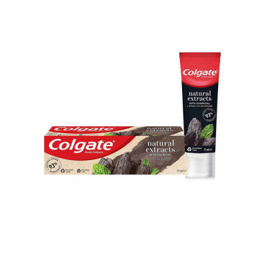 Colgate Natural With Charcoal Diş Macunu 50 ml - 1