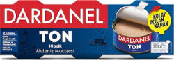 Dardanel Klasik Ton Balık 3x75 gr - Dardanel