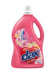 Dax 2 si 1 Arada 45 Çamaşır Yıkama Deterjanı ve Yumuşatıcısı Tüm Renkler 2,7 L - Dax