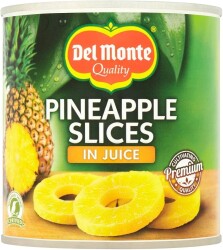Del Monte Pineapple Slices in Juice 435 gr - Del Monte 