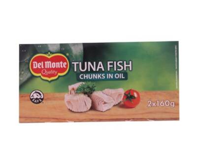 Del Monte Tuna Fish Chunks 2x160 gr - 1