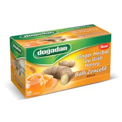 Doğadan Ballı Zencefil Karışık Bitki Çayı 20 Poşet - Doğadan