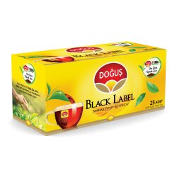 Doğuş Black Label Bardak Poşet Çay 25'li 50 G - Doğuş