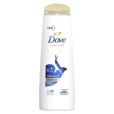 Dove Ultra Care Saç Bakım Şampuanı Yoğun Onarıcı Yıpranmış Saçlar İçin 400 Ml - 1