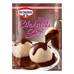 Dr.Oetker Bitter Çikolatalı Sos 122 gr - Dr. Oetker