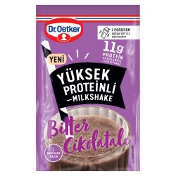Dr.Oetker Bitter Çikolatalı Yüksek Protein Milkshake 19 gr - Dr. Oetker