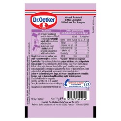 Dr.Oetker Bitter Çikolatalı Yüksek Protein Milkshake 19 gr - 2