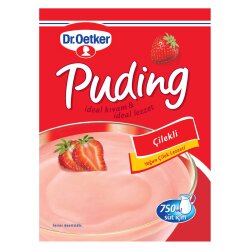 Dr.Oetker Çilekli Puding Toz Karışımı 120 gr - Dr. Oetker