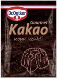 Dr.Oetker Gourmet Dark Kakao 50 gr - Dr. Oetker