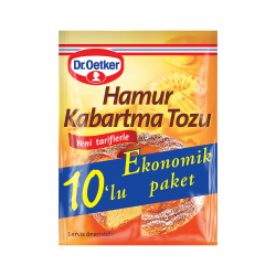 Dr.Oetker Hamur Kabartma Tozu 10'lu Paket 100 gr - Dr. Oetker