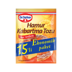 Dr.Oetker Hamur Kabartma Tozu 15'li Paket - Dr. Oetker