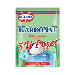 Dr.Oetker Karbonat 5'li Paket 25 gr - Dr. Oetker