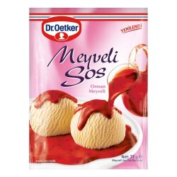 Dr.Oetker Meyveli Tatlı Sos 77 gr - Dr. Oetker