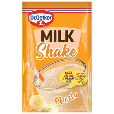 Dr.Oetker Milkshake Toz Karışımı Muzlu 20 gr - 1