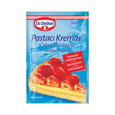 Dr.Oetker Pastacı Kreması Instant Vanilya Aromalı 55 gr - 1