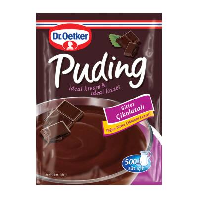 Dr.Oetker Puding Bitter Çikolatalı 111 gr - 1