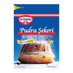 Dr.Oetker Pudra Şekeri Kilitli Ambalaj 150 gr - Dr. Oetker