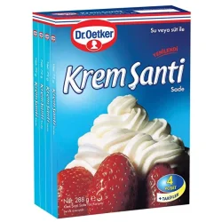 Dr.Oetker Sade Krem Şanti 4'lü 288 gr - Dr. Oetker