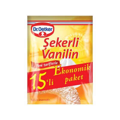 Dr.Oetker Şekerli Vanilin 15'li 75 gr - 1