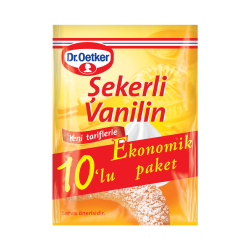 Dr.Oetker Şekerli Vanilin 8+2'li Avantaj Paket - Dr. Oetker