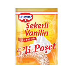 Dr.Oetker Şekerli Vanilin 5'li 25 gr - Dr. Oetker
