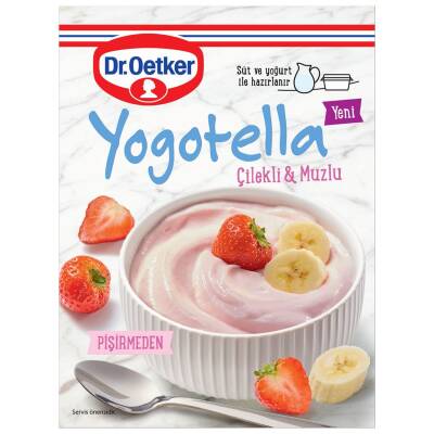 Dr.Oetker Yogotella Çilekli & Muzlu 68 gr - 1