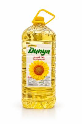 Dünya Ayçiçek Yağı 4 L - 1