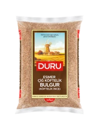 Duru Esmer Çiğ Köftelik Bulgur 1 kg - Duru