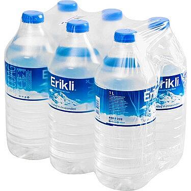 Erikli Su 1 LT 6 lı - 1